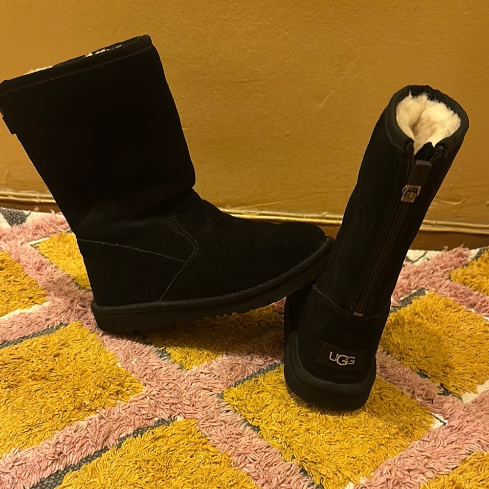 UGG Black Suede Boots